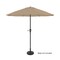 Pure Garden 10 Ft Offset Umbrella with Base, Blue 50-LG1040 - alternate 4
